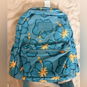 NWT ALOHA Collection Teal and Orange Backpack